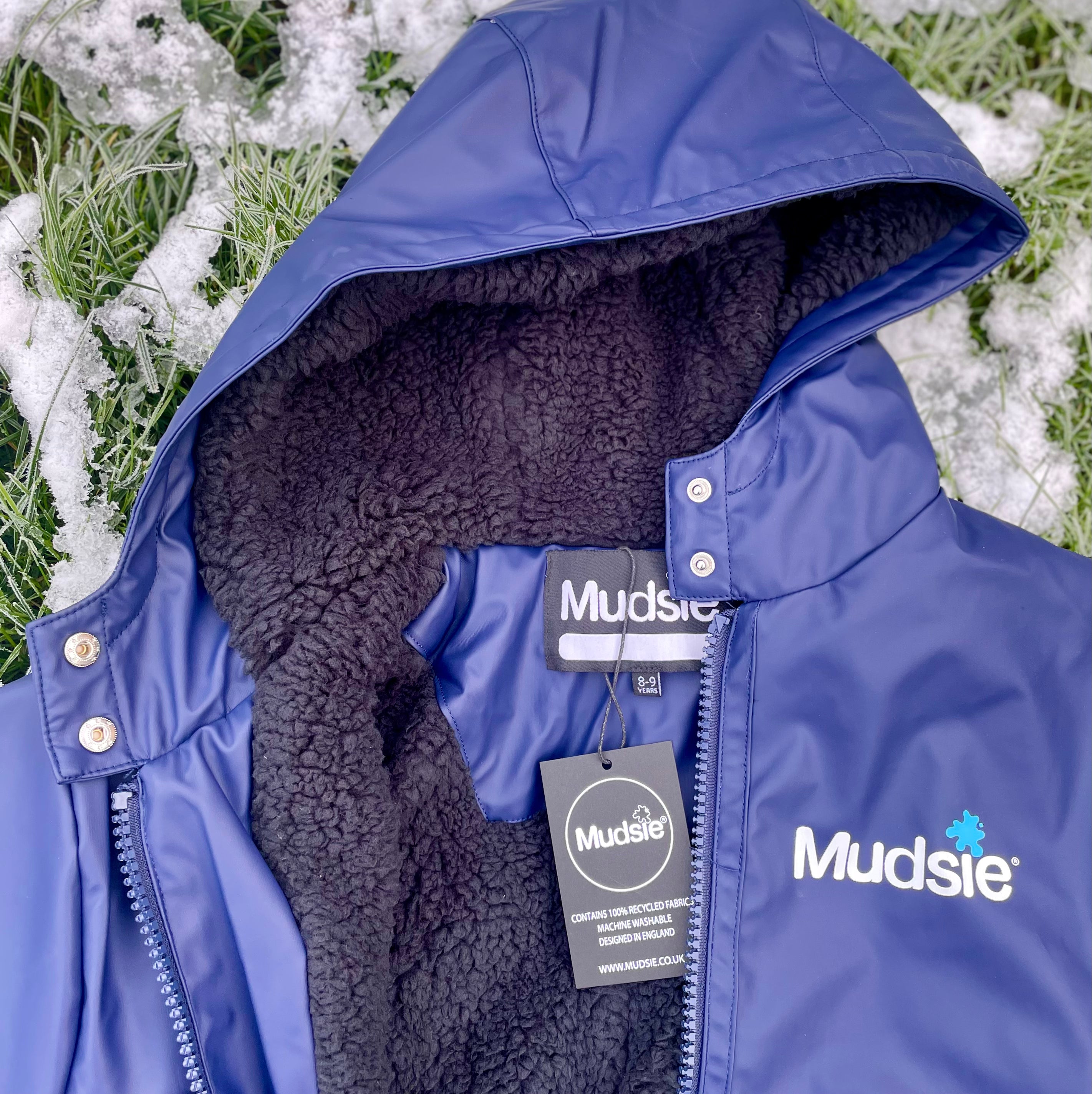 BLUE LOGO MUDSIE COAT