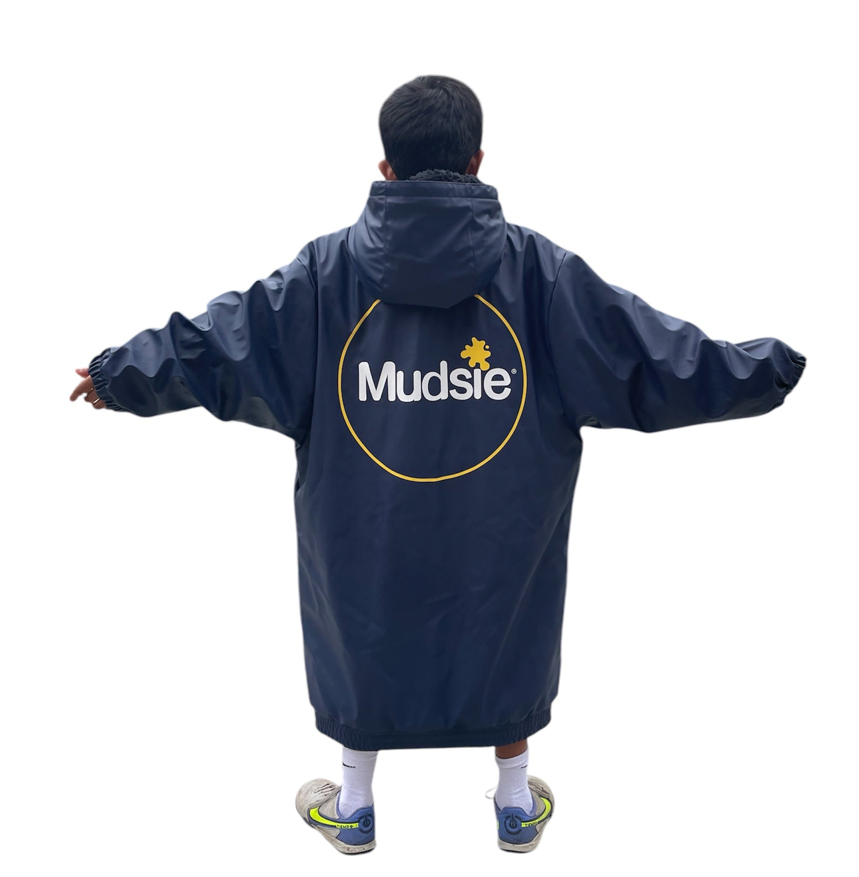 YELLOW LOGO MUDSIE COAT