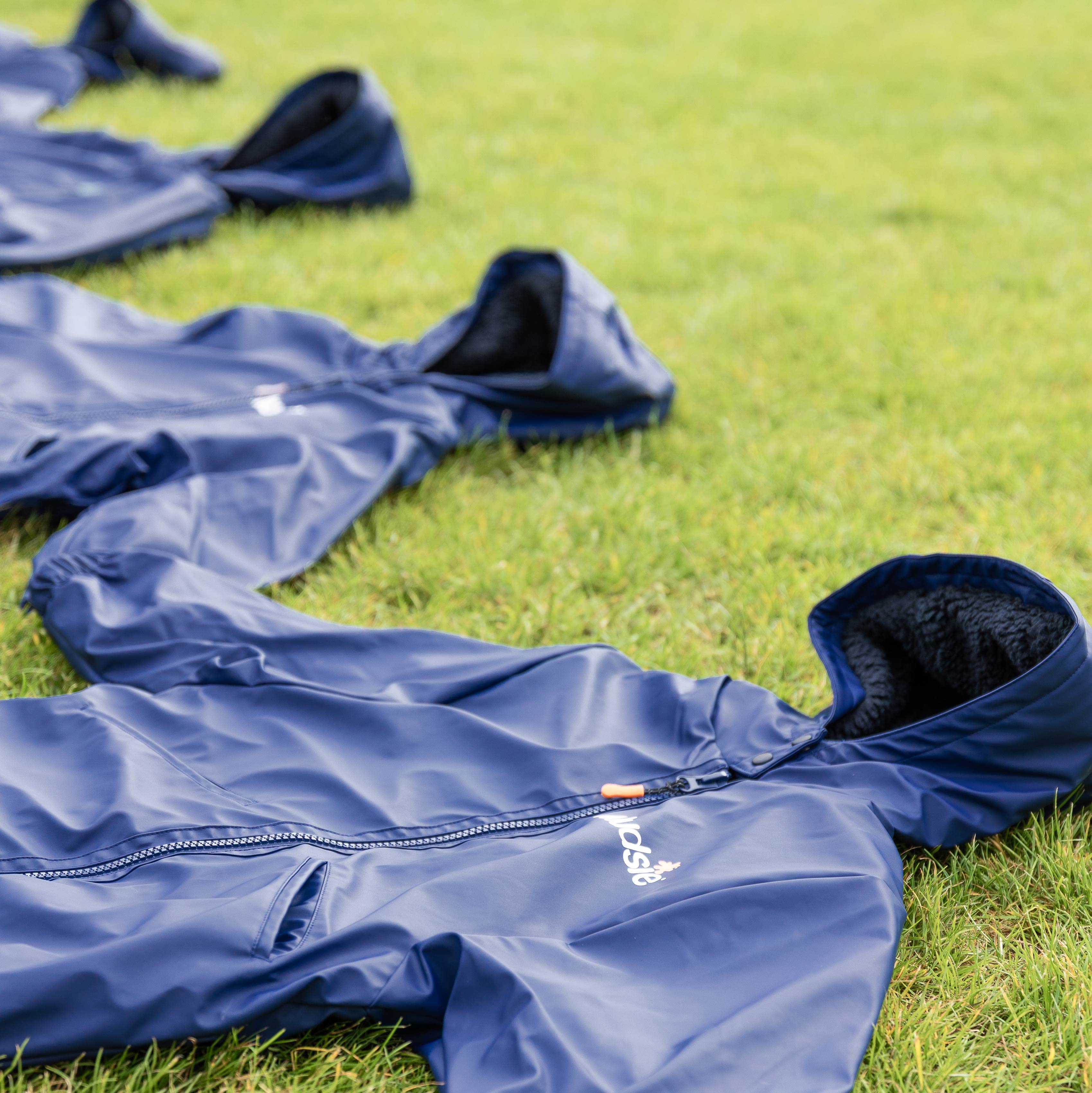 BLUE LOGO MUDSIE COAT